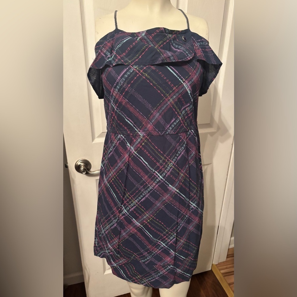 Billabong vintage plaid dress M jr
